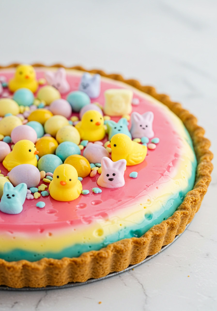 Easter Jell-O Pie - tertiary view